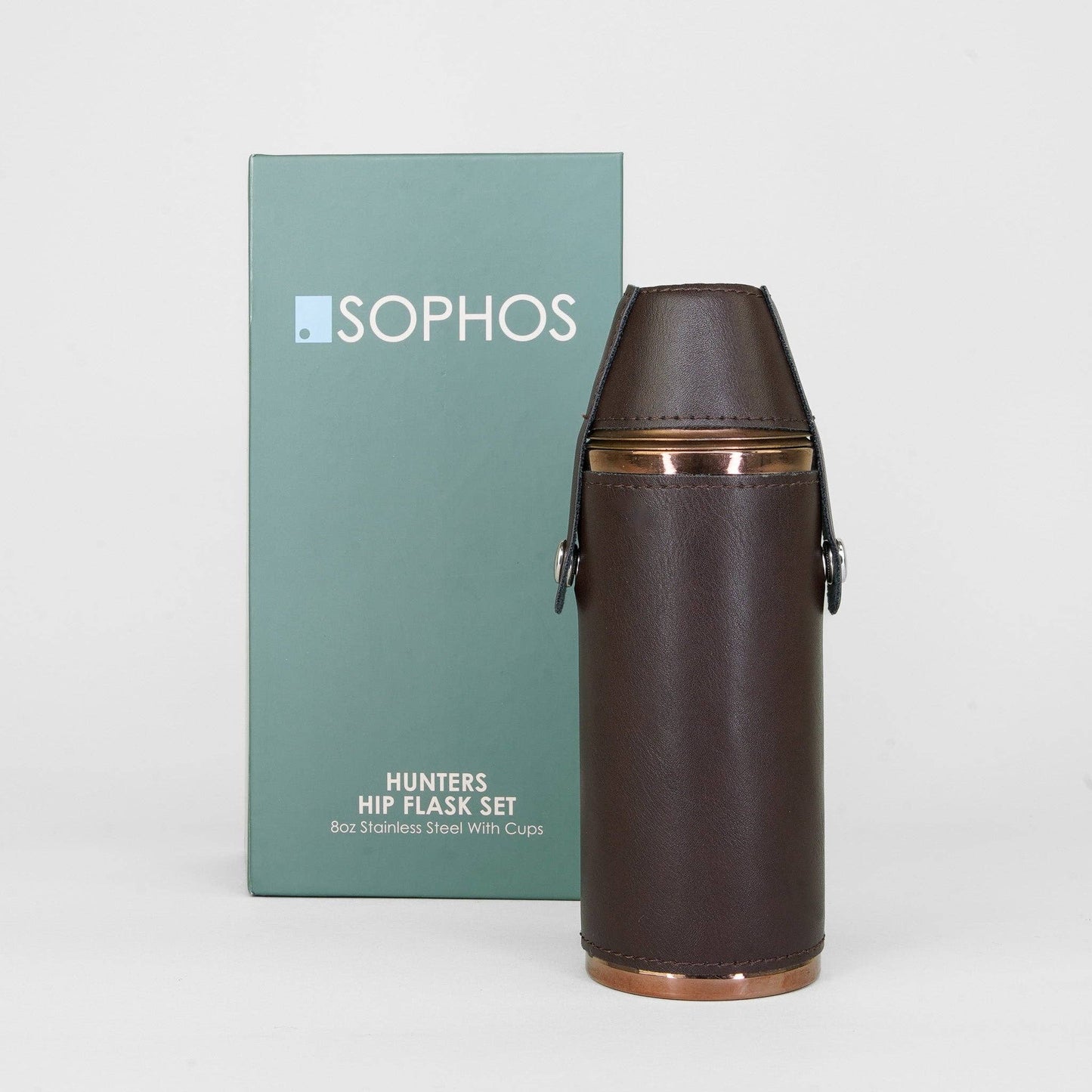 8oz Copper Hunters Flask