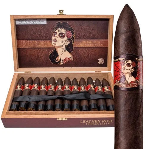 Cigar= Drew Estate Deadwood Tobacco Leather Rose
