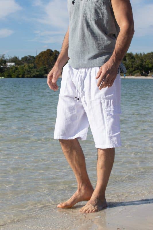 Bermuda Shorts - White