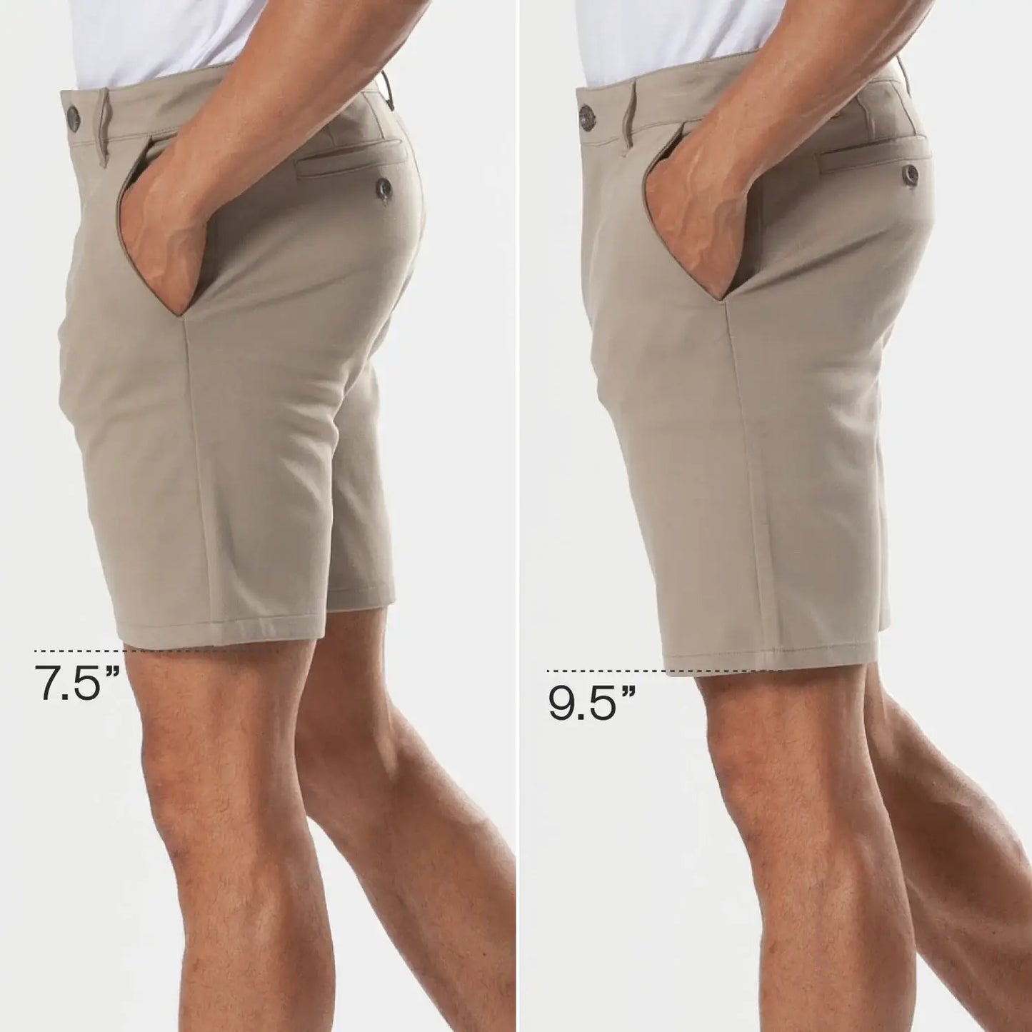 Chino Shorts | Comfort | 7" | Khaki