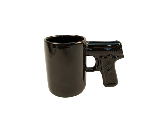 Gun Mug, Black