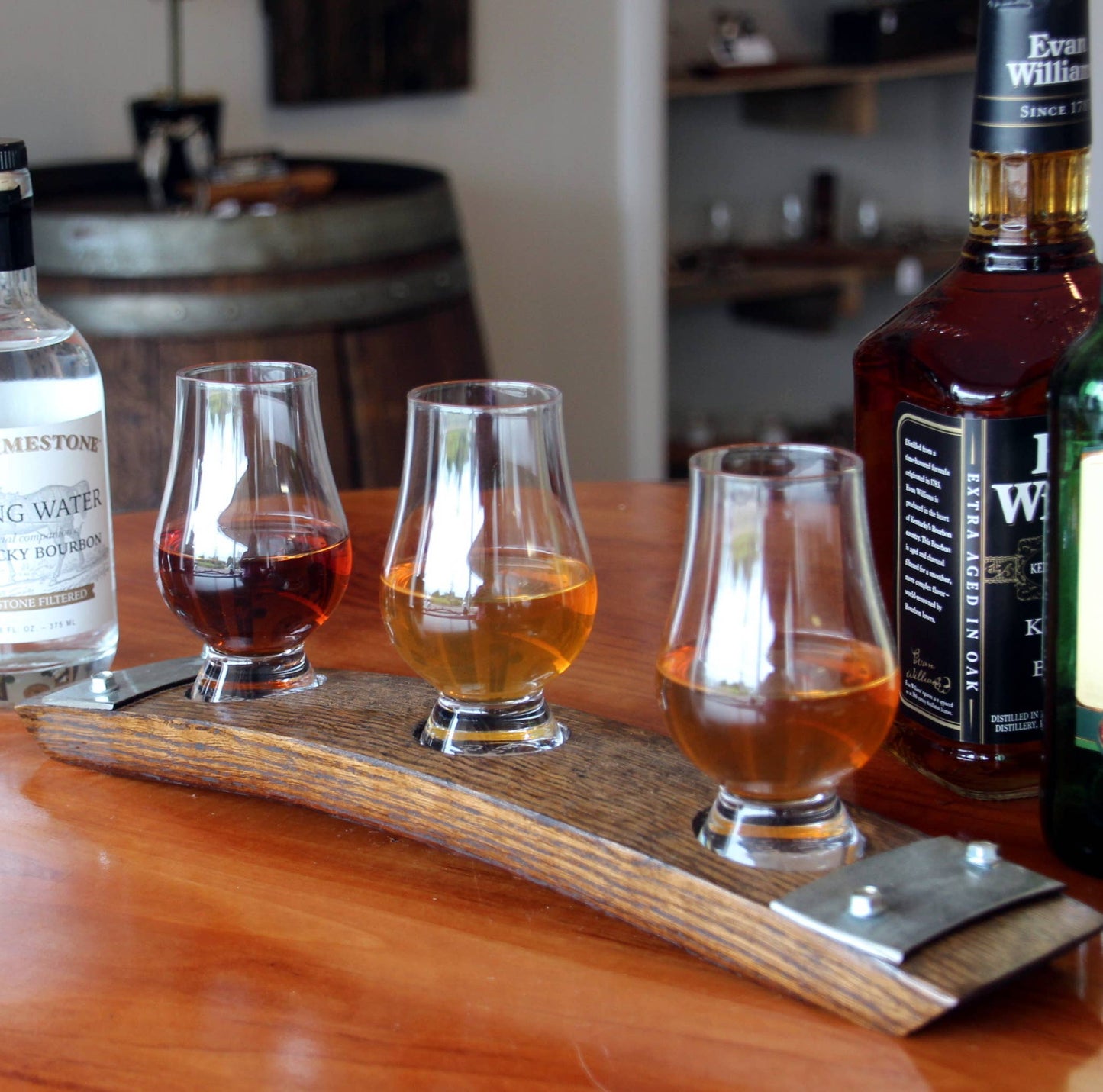 Premium Glencairn Whiskey/ Bourbon 3 Glass Flight