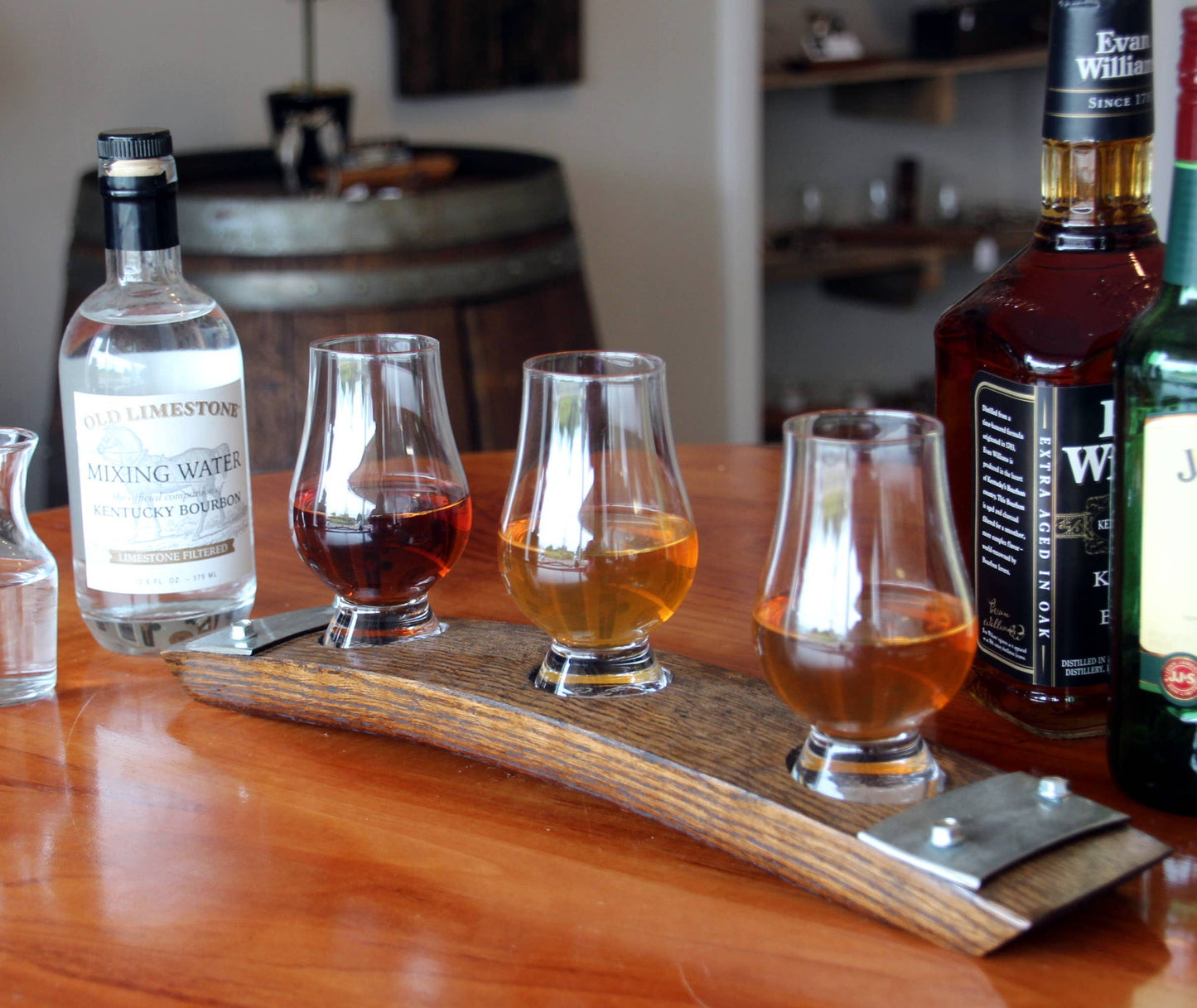 Premium Glencairn Whiskey/ Bourbon 3 Glass Flight