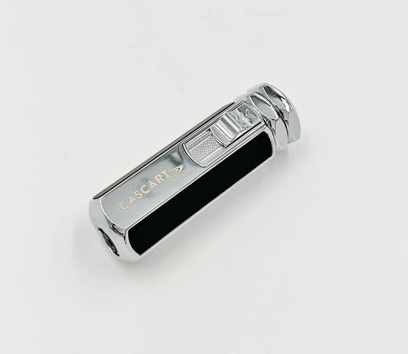 Cigar Lighter 4 Burner Black/Chrome