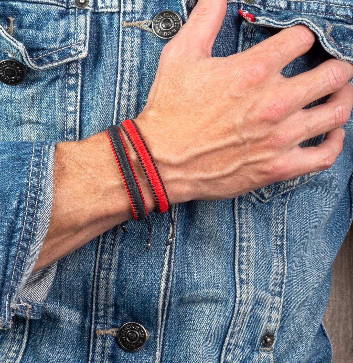 Men's Surfer Reversible Bracelet | Adjustable & Waterproof