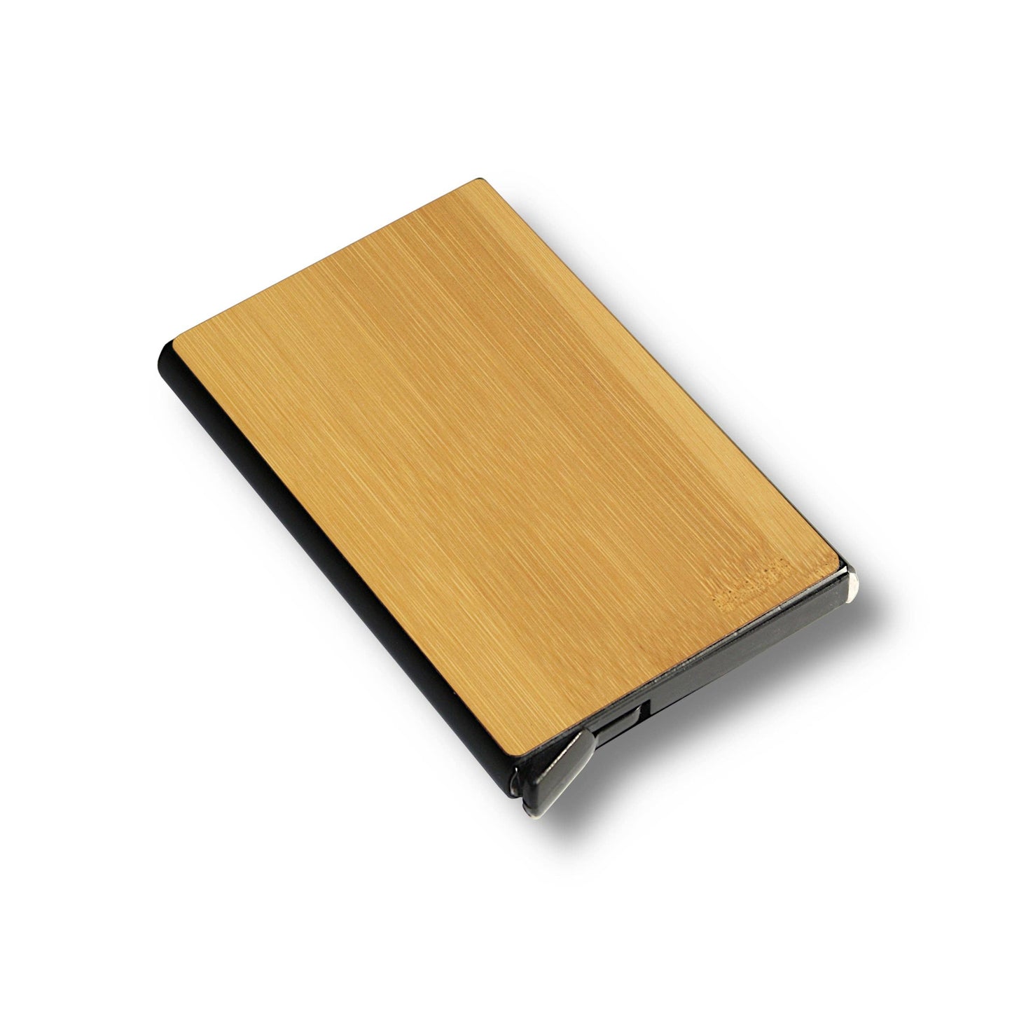 Customizable Slim Wooden RFID Blocking Speed Wallet