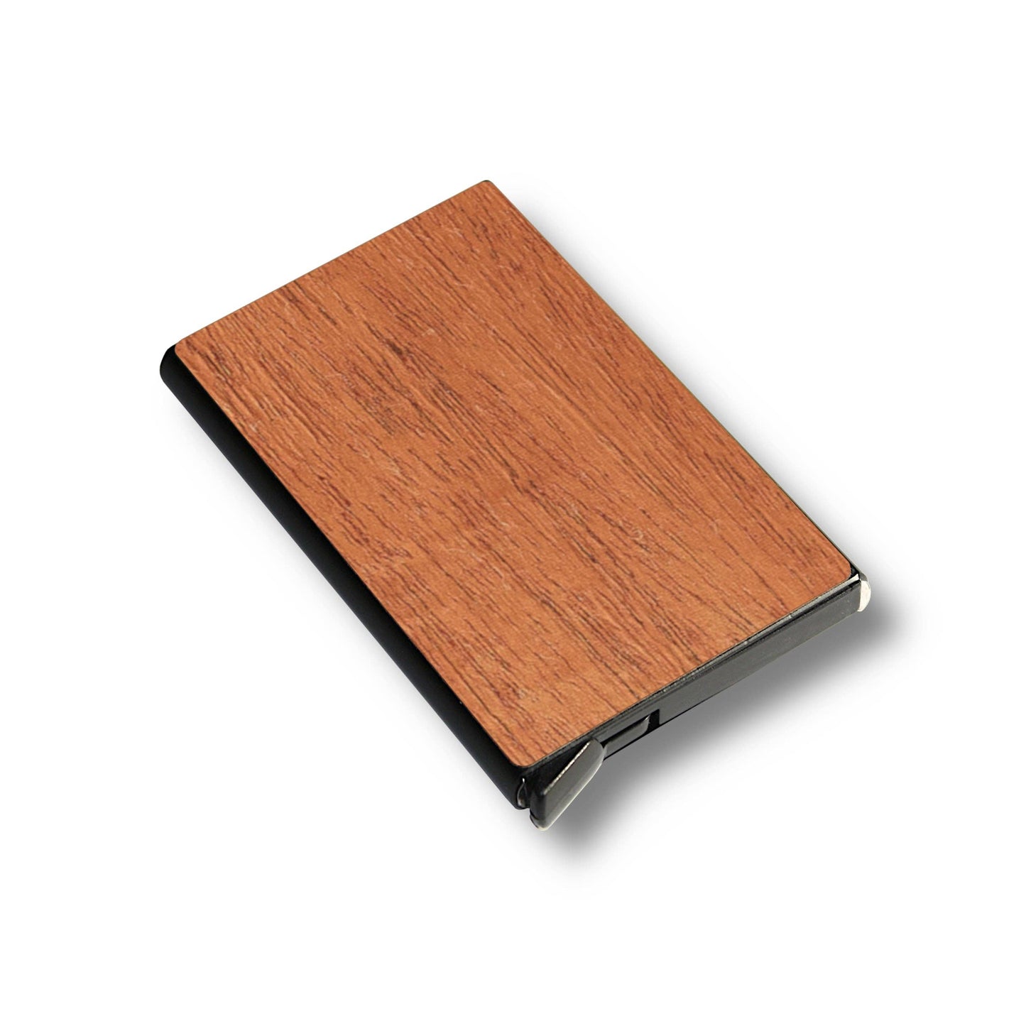 Customizable Slim Wooden RFID Blocking Speed Wallet