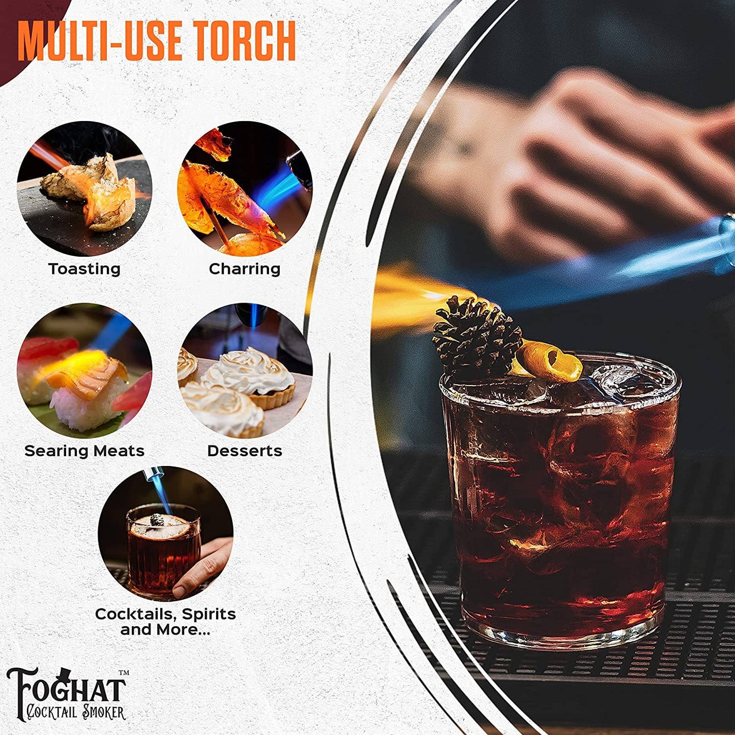 Foghat™ Culinary Smoking Torch