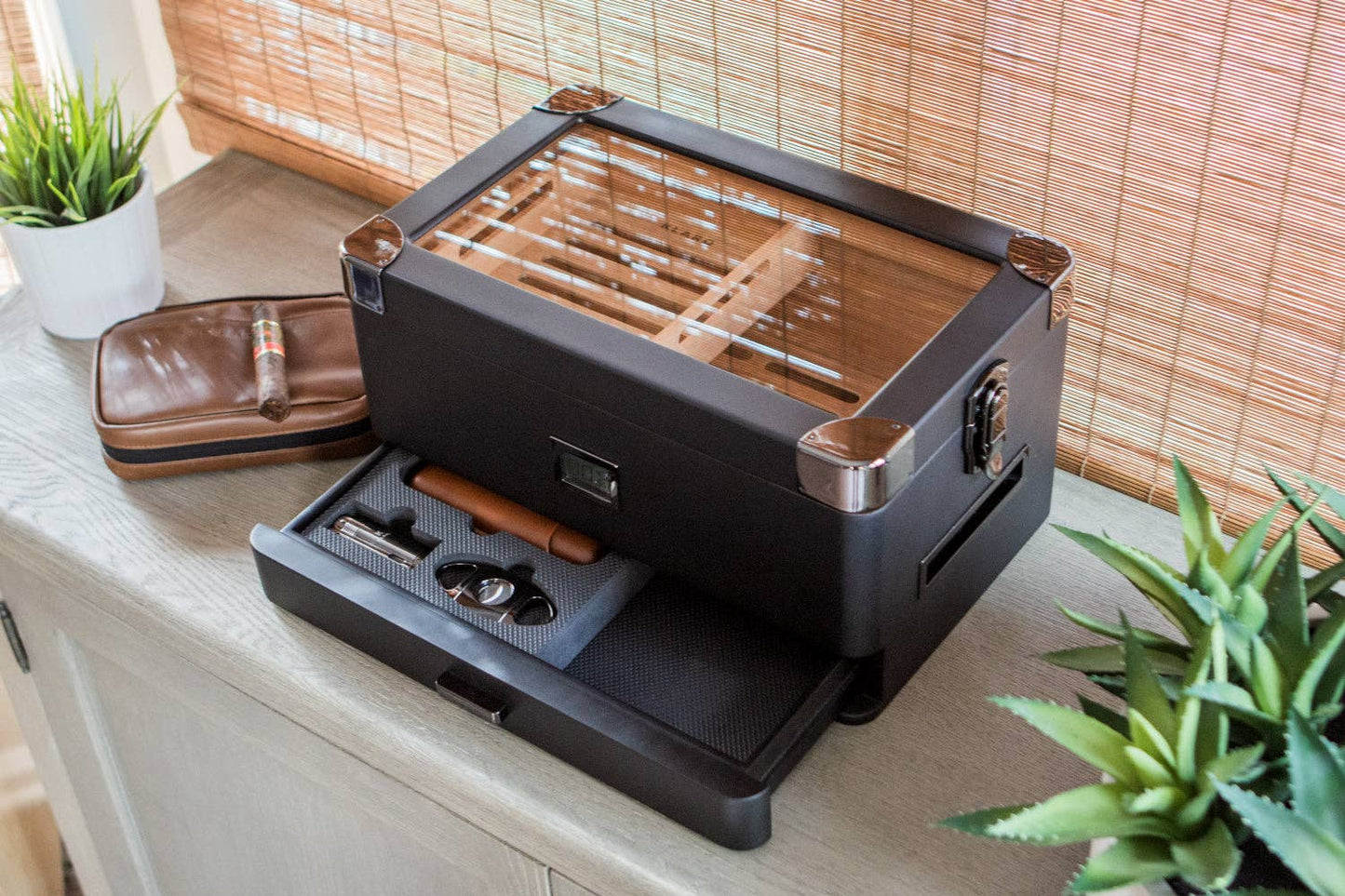 Black Edition Military Humidor