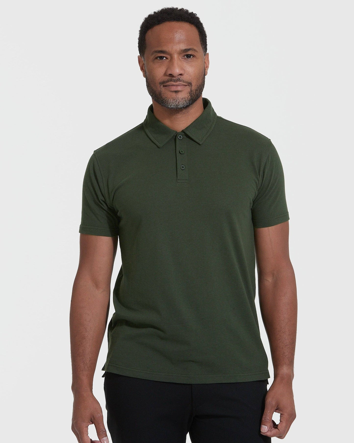 Short Sleeve Shirt | Polo | Dark Olive