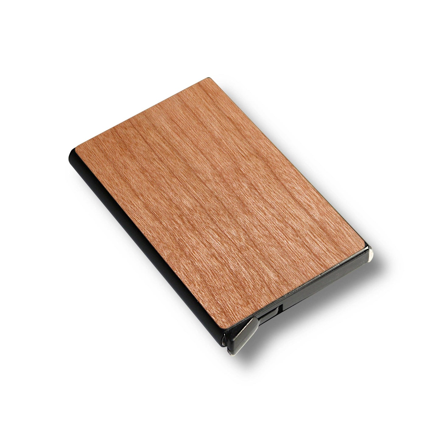 Customizable Slim Wooden RFID Blocking Speed Wallet