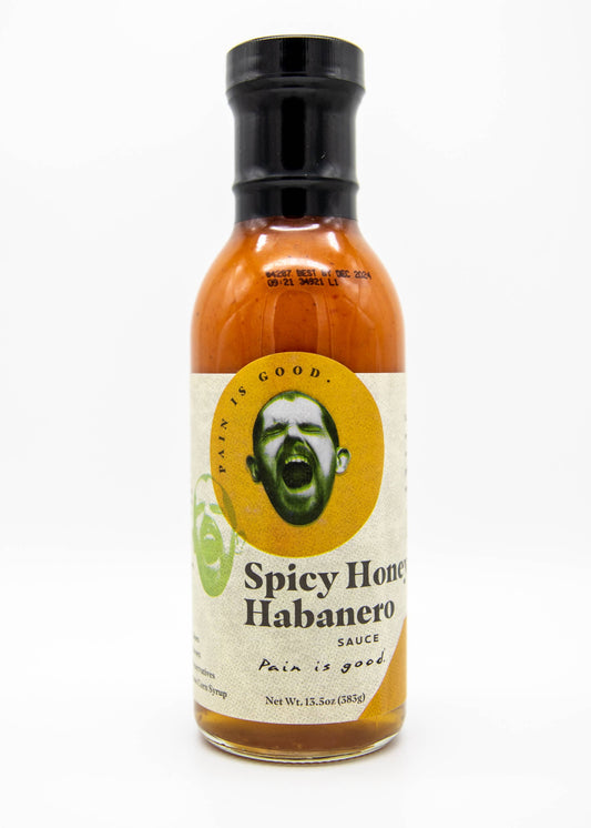 Pain is Good Spicy Honey Habanero Wing Sauce