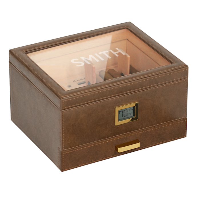 Belmont Glass Top Humidor