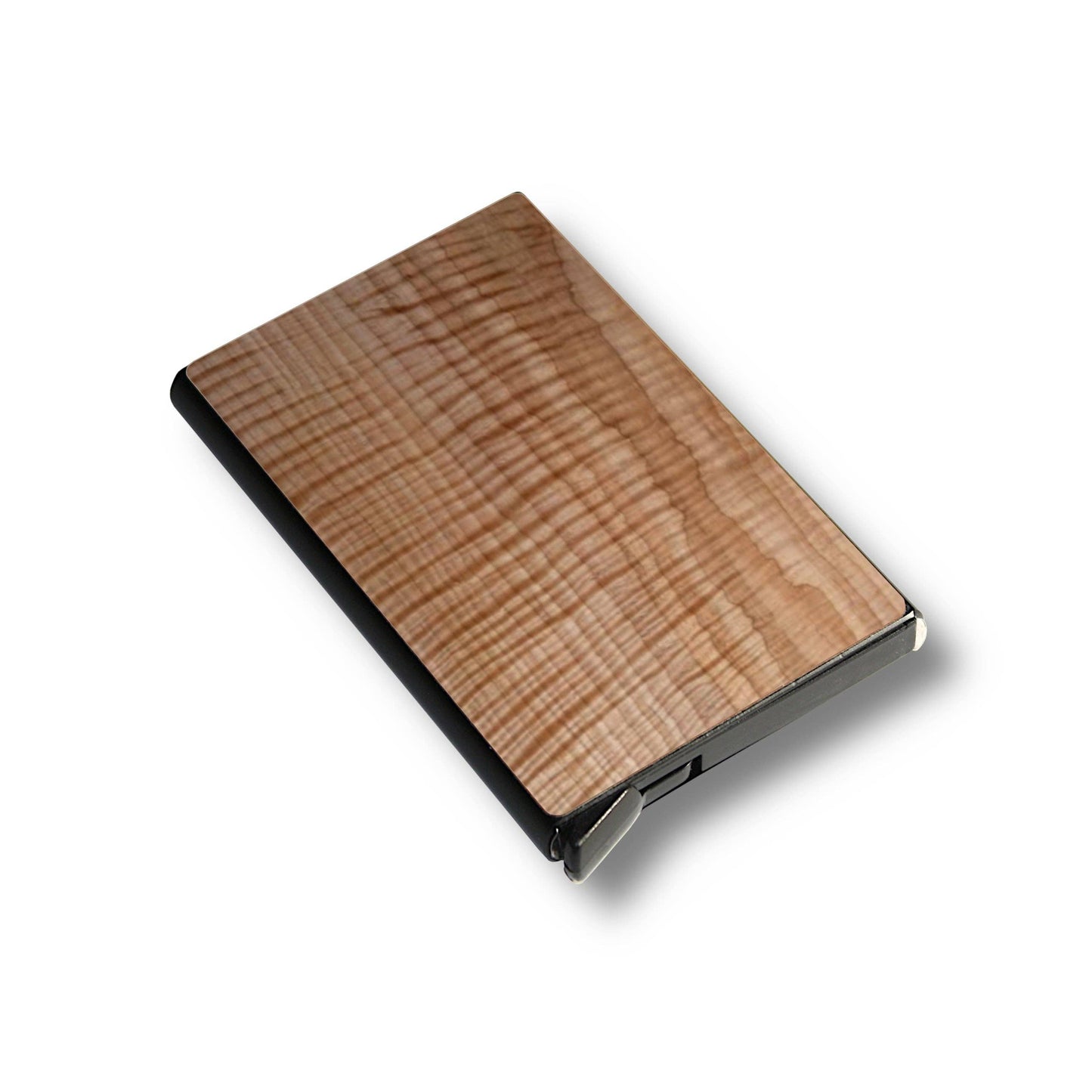 Customizable Slim Wooden RFID Blocking Speed Wallet