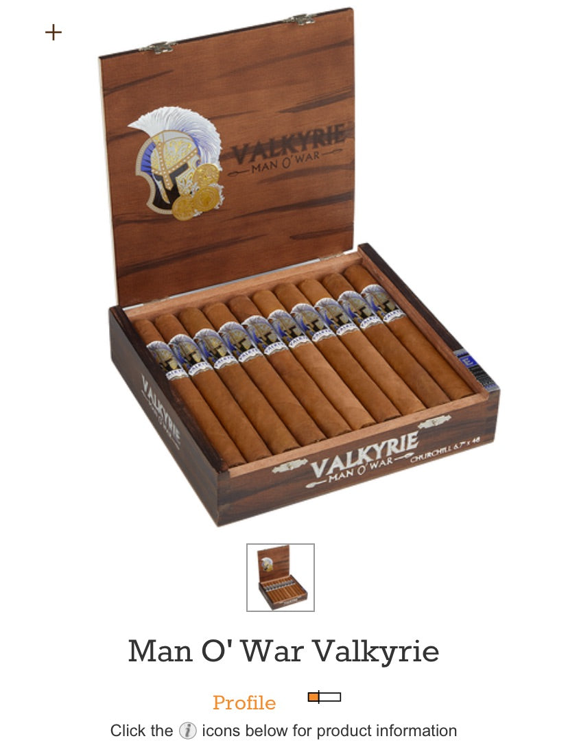 Cigar = Man O' War - VALKYRIE