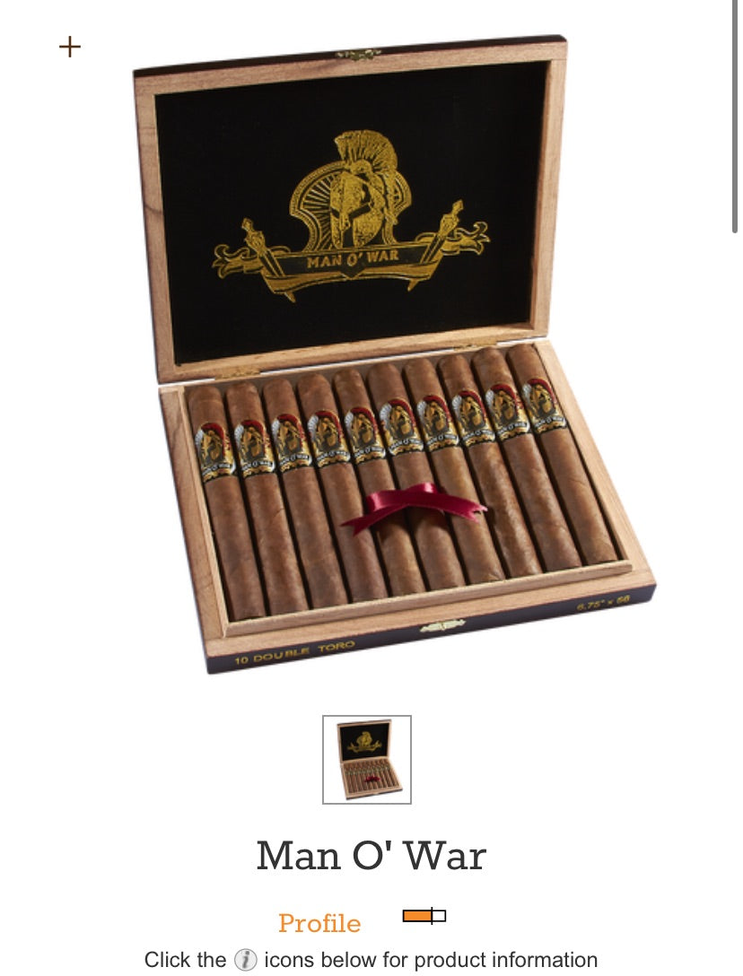 Cigar = Man O' War