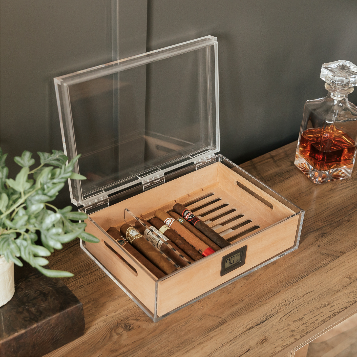 Felix Tupperdor - Acrylic Humidor