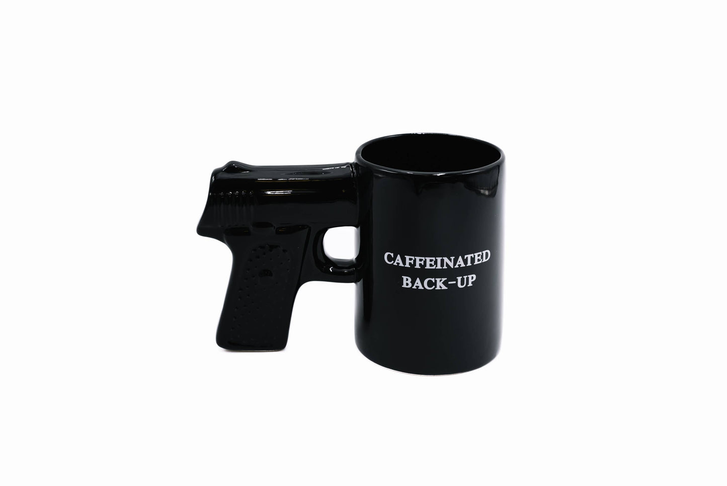 Gun Mug, Black