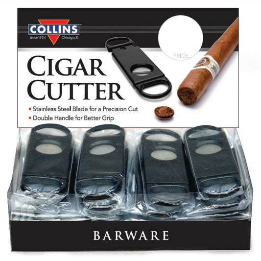Double Grip Handle Cigar Cutter CDU of 24