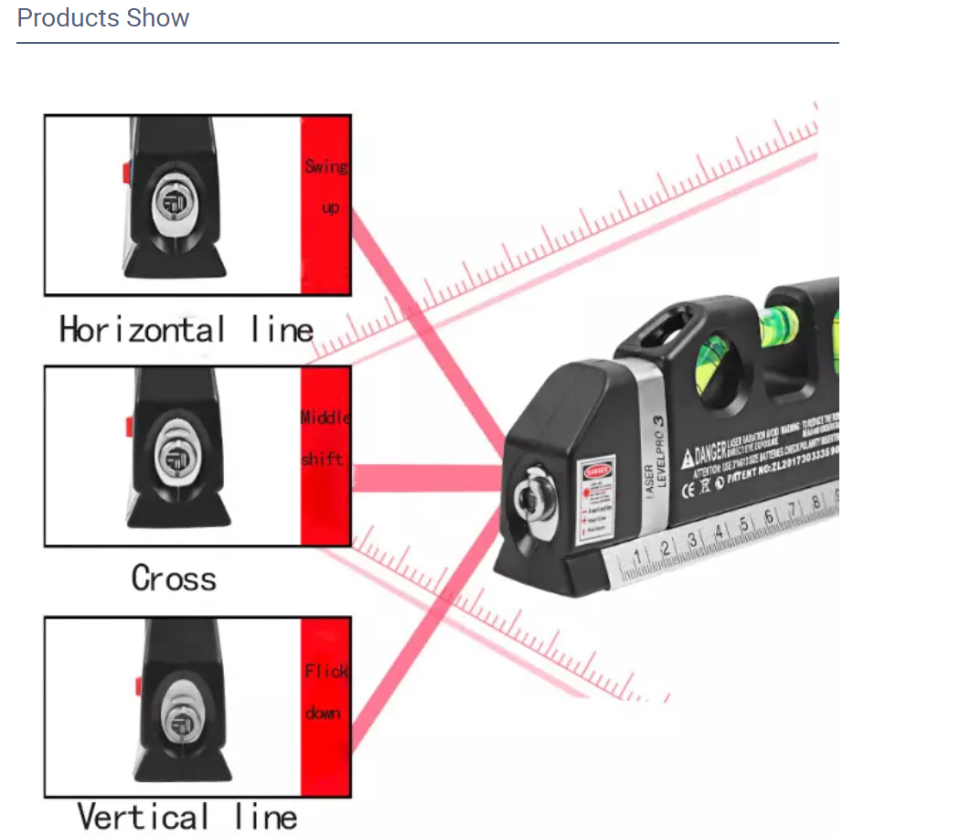 High Quality Infrared laser level measuring level Laser03