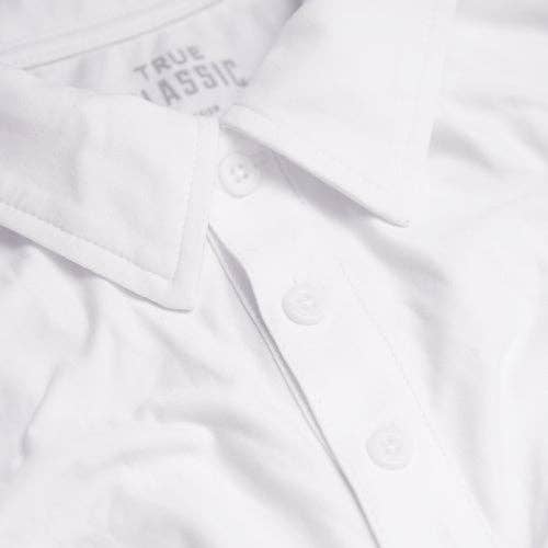 Short Sleeve Polo Shirt | Active | White