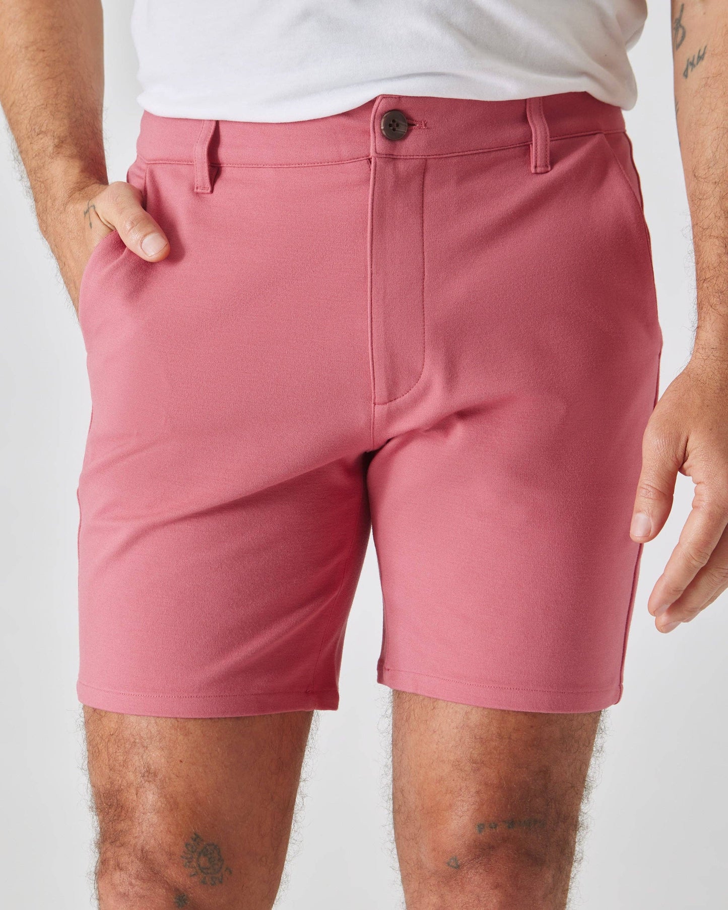 Chino Shorts | Comfort | 7" | Rosewood