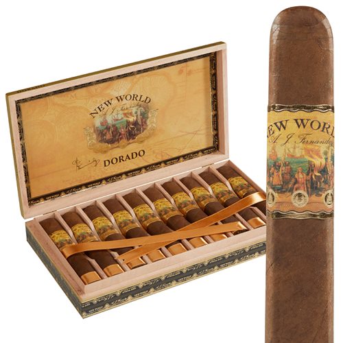 Cigar= AJ Fernandez New World Dorado
